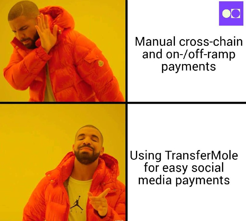 Savoyonx's tweet image. Say goodbye to the hassle of manual cross-chain payments and on-/off-ramps

With @GoTransferMole, send and receive payments effortlessly using just social media usernames.

Secure, seamless, and built for the future of payments.

#TransferMole #Cryptocurrency #Web3