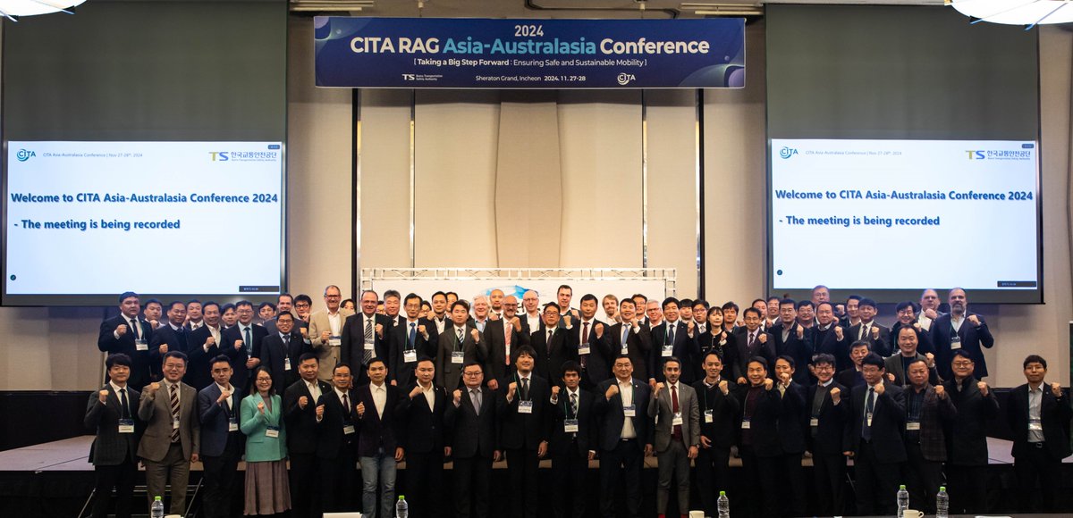 citainsp's tweet photo. 🎉 Day 1 of #CITARAGAA2024 in the books! From safety strategies to innovative inspections, it’s clear the future of mobility is collaborative and bright. 🌟
Thank you #KOTSA for the outstanding organization, and thanks to all speakers and participants!! 🚗🌏 https://t.co/O6eh8p2wdN
