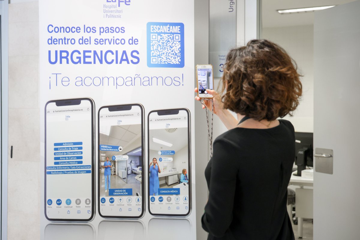 HospitalLaFe (@hospitallafe) on Twitter photo 🏥El <a href="/HospitalLaFe/">HospitalLaFe</a> pone en marcha "Conoce el servicio de Urgencias” para mejorar la información y accesibilidad de los pacientes.
El plan incluye información individualizada de tiempos de espera, mejora de cartelería y recorrido virtual por el servicio.
📰breu.gva.es/b/3BvFahVRHZ 🏥El <a href="/HospitalLaFe/">HospitalLaFe</a> pone en marcha "Conoce el servicio de Urgencias” para mejorar la información y accesibilidad de los pacientes.
El plan incluye información individualizada de tiempos de espera, mejora de cartelería y recorrido virtual por el servicio.
📰breu.gva.es/b/3BvFahVRHZ