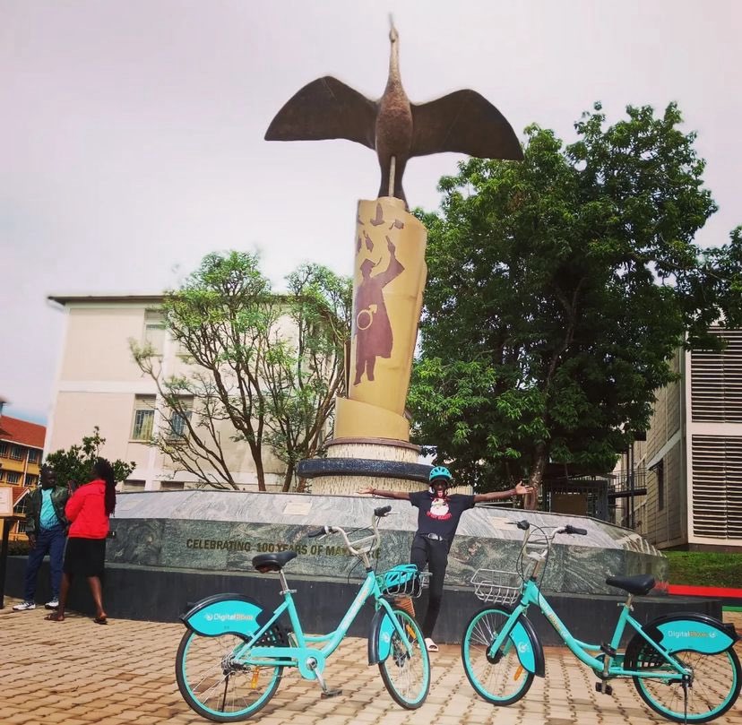 You only live once and you won’t get a rewind button on life so Do things that make your life worse losing like biking❤️. 
•
•
•
#makerereuniversity #mukstudent #digitalbikes #makerere   #kikoni #wandegeya