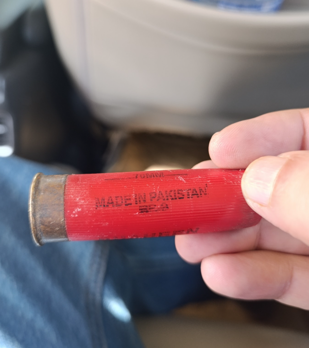 TheHaroonRashid's tweet photo. From D chowk collected this used Pakistan made Rubber Bullet. Use of brut force https://t.co/EPnvf6GCof