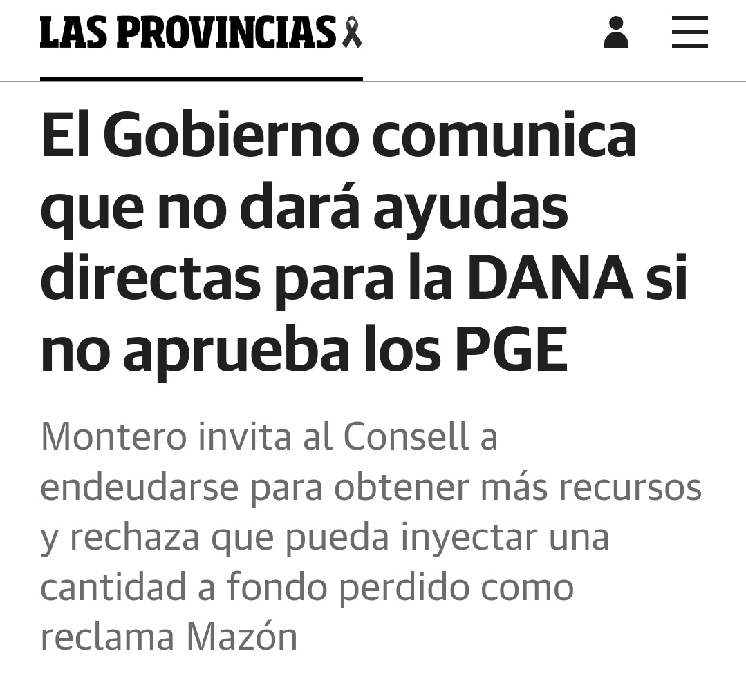 valencia_unida's tweet photo. La desgracia del pueblo valenciano es instrumentada por  Sánchez y Montero para perpetrar sus chantajes políticos.

Que los valencianos salgamos de esta desgracia NO es negociable ni condicional, es URGENTE e INNEGOCIABLE, @sanchezcastejon @mjmonteroc. ¡Basta de agravios! https://t.co/4lE77stNDQ
