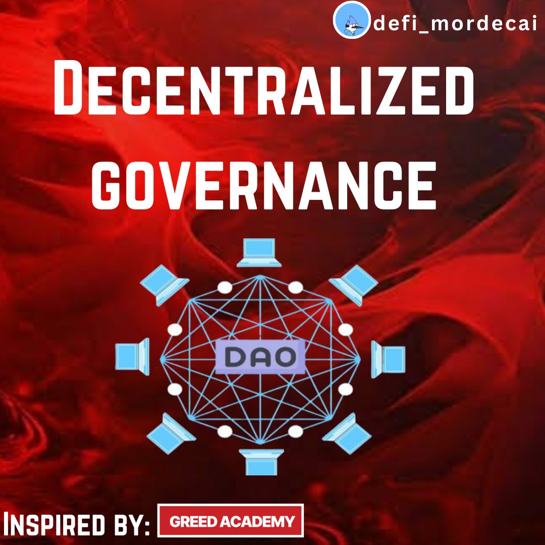 𝐔𝐧𝐥𝐢𝐤𝐞 𝐭𝐫𝐚𝐝𝐢𝐭𝐢𝐨𝐧𝐚𝐥 𝐜𝐨𝐦𝐩𝐚𝐧𝐢𝐞𝐬, 𝐰𝐡𝐞𝐫𝐞 𝐝𝐞𝐜𝐢𝐬𝐢𝐨𝐧𝐬 𝐜𝐨𝐦𝐞 𝐟𝐫𝐨𝐦 𝐭𝐡𝐞 𝐭𝐨𝐩 𝟏% 𝐚𝐧𝐝 𝐦𝐨𝐬𝐭 𝐭𝐢𝐦𝐞𝐬  𝐟𝐚𝐯𝐨𝐫 𝐭𝐡𝐞 𝐥𝐞𝐚𝐝𝐞𝐫𝐬,

in the Web3 space, how decisions are made and carried out depends on community decisions, which