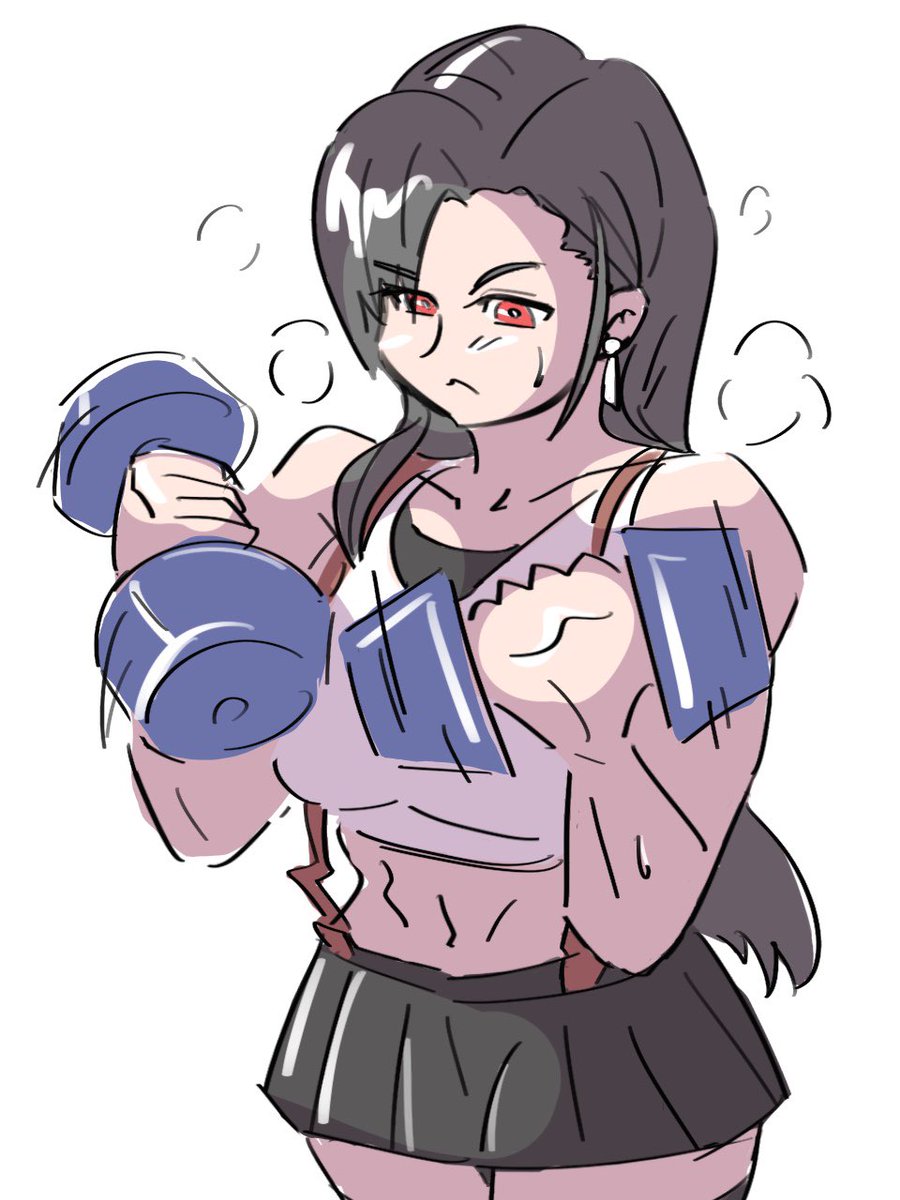 til_Illustrater's tweet photo. Workout TifaLockhart (ワークアウトするティファちゃん)

 #TifaLockhart #ティファ・ロックハート https://t.co/OjRr2Gydh2