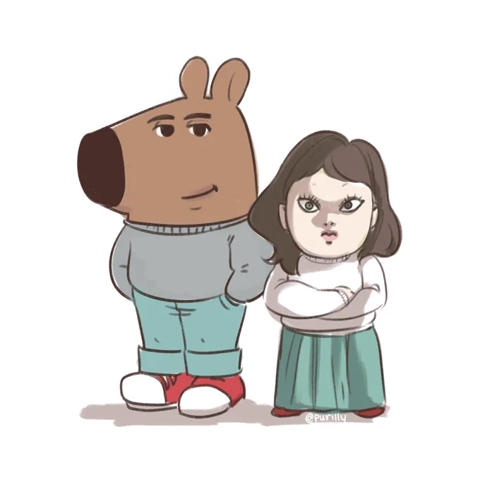 accurate visual representation of me and my bf 