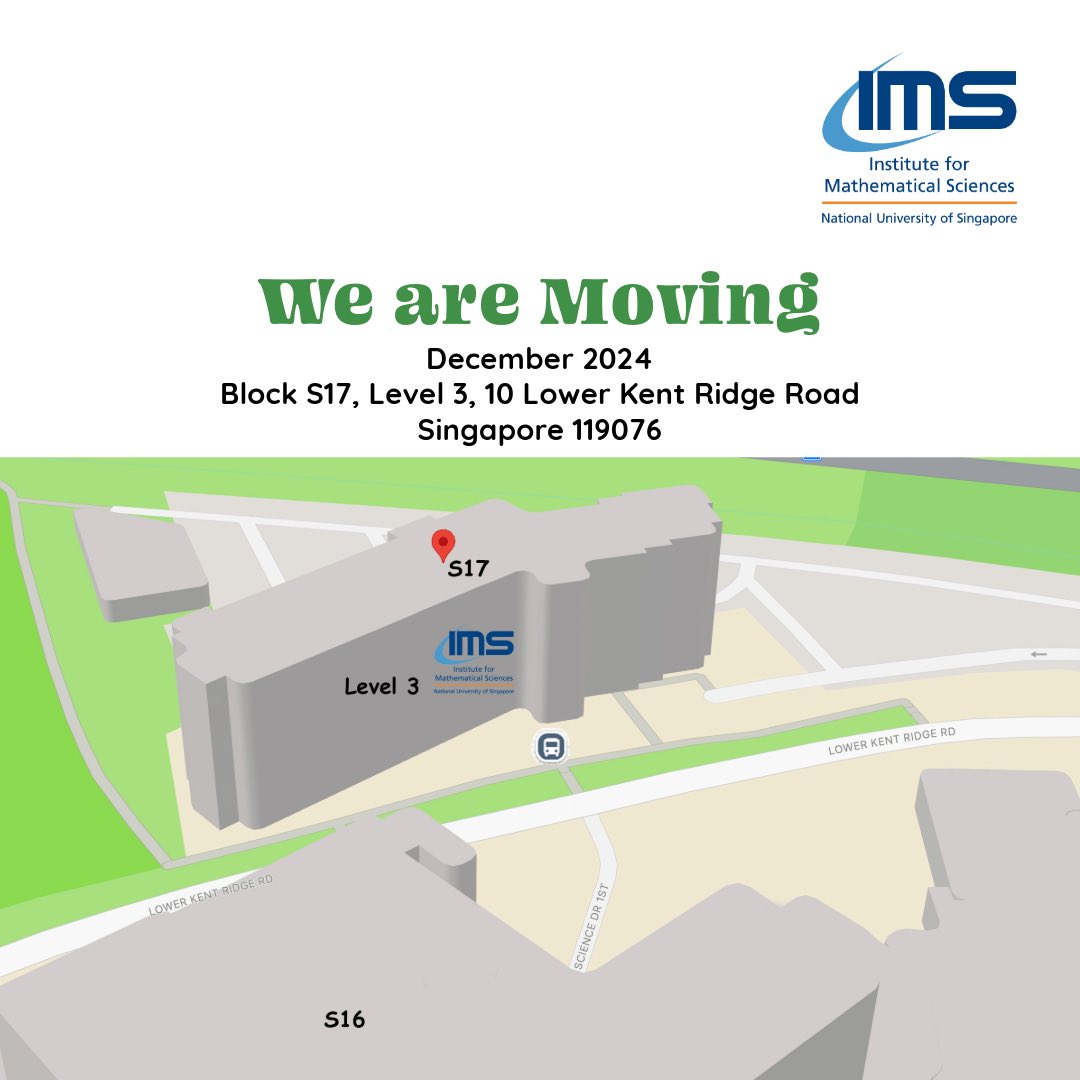 Institute for Mathematical Sciences at NUS tweet media