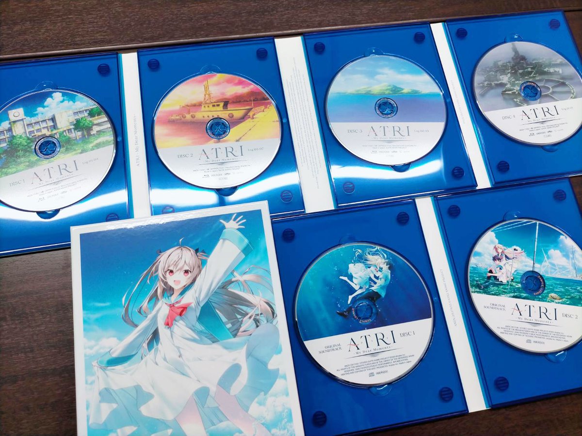 ATRI-My Dear Moments-オリジナルサウンドトラック 購入特典付 Blu-ray&DVD | アニメ「ATRI-My Dear Moments-」公式サイト