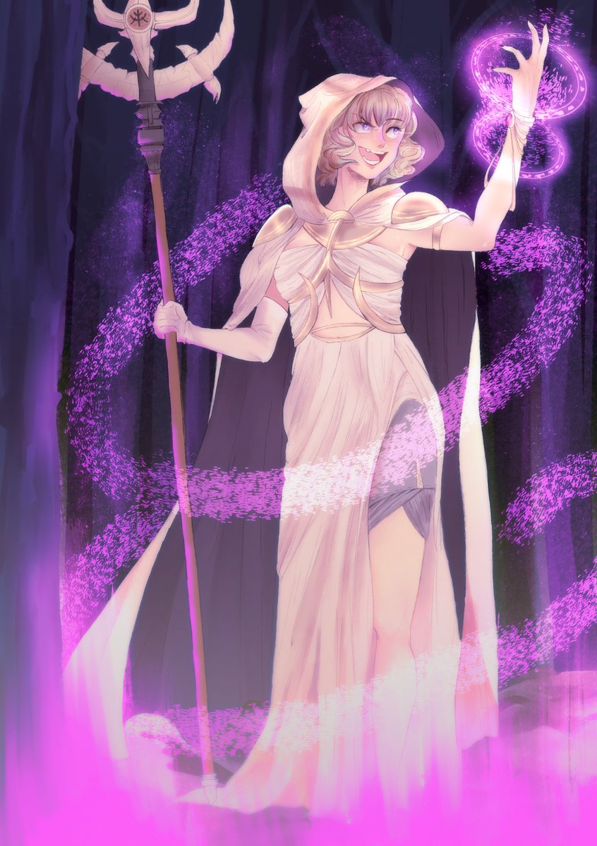I got to draw Constance for  <a href="/EnchantedZine/">Enchanted: A Fire Emblem Three Houses Zine</a> !

The zine is out now, go check it out! So many talented artists and writers took part in it ✨✨#FireEmblem #FE3H