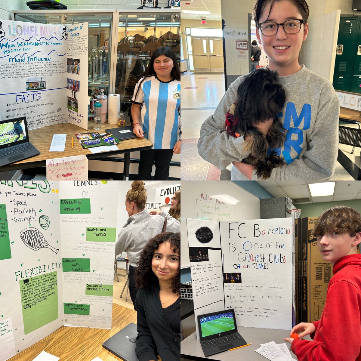 What an exciting day to be at West!!! The 8th grade shared their passions in our Passion Project Exhibition. From snakes to dogs, to engineering and Barbie, they had the bases covered! <a href="/MrsAcklin/">Artavia Acklin</a> <a href="/shelbycountysch/">Shelby Co Schools Ky</a> #scpsprofileofagraduate