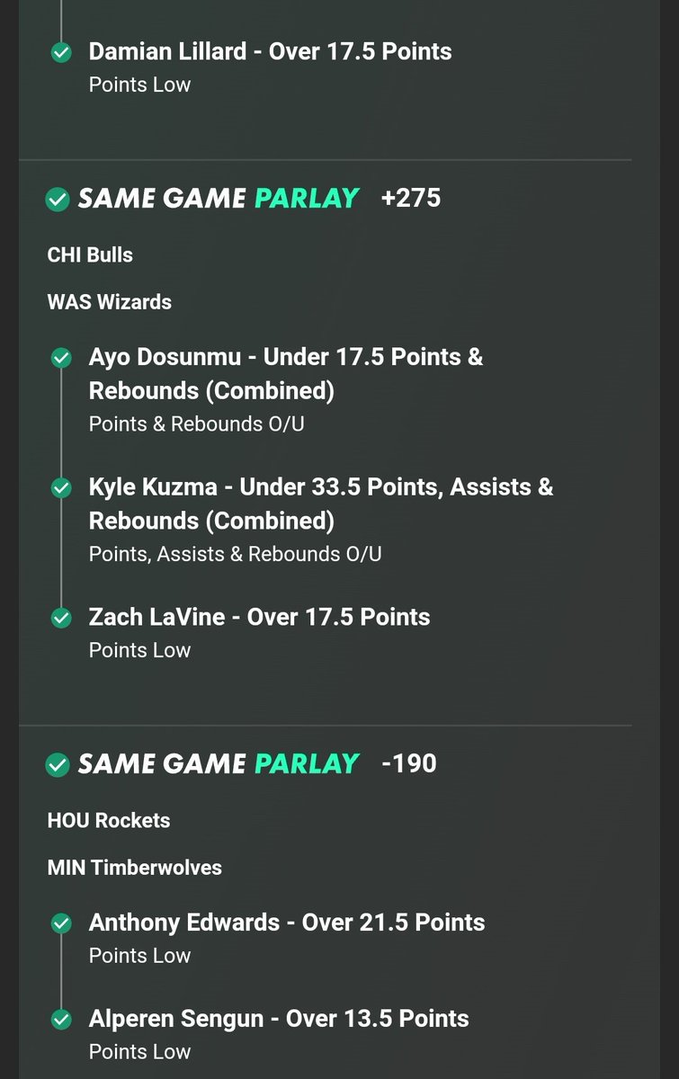 Parlay2tail's tweet image. Congratulations to everyone who participated in this parlay 👏👏👏
There will be more to come tomorrow 
Stay tuned for champions league parlays