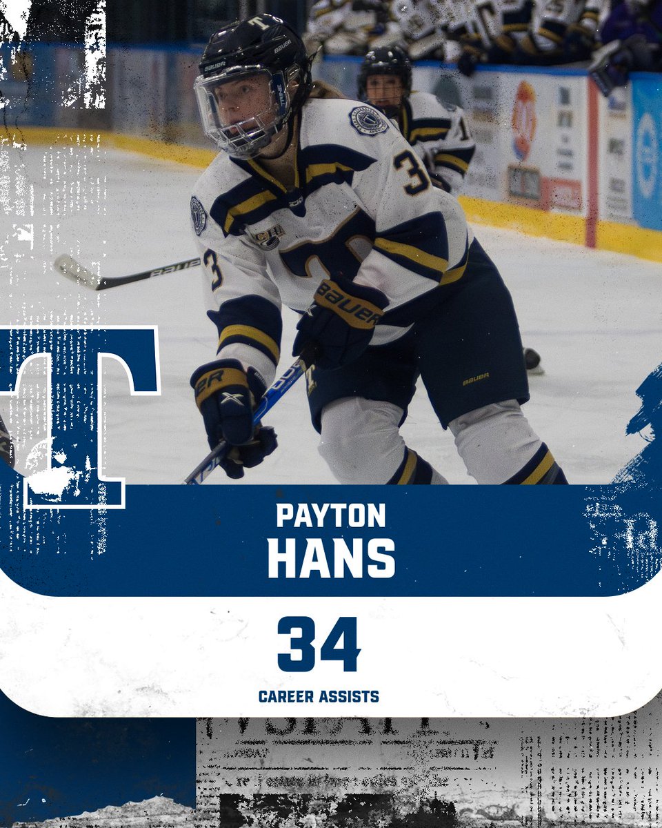 Trine Thunder (@trineathletics) on Twitter photo Congratulations to Payton Hans of <a href="/trinewhockey/">Trine Women's Hockey</a> Her 34th assist tonight sets the new program record for a career! #TrineNation Congratulations to Payton Hans of <a href="/trinewhockey/">Trine Women's Hockey</a> Her 34th assist tonight sets the new program record for a career! #TrineNation