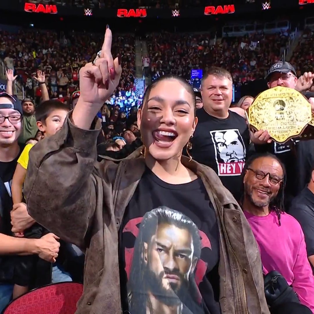 Paul Heyman praises Vanessa Hudgens for acknowledging Roman Reigns:

“My compliments to Vanessa for having the exquisite taste not only to wear a Roman Reigns t-shirt but to also acknowledge the only original tribal chief”