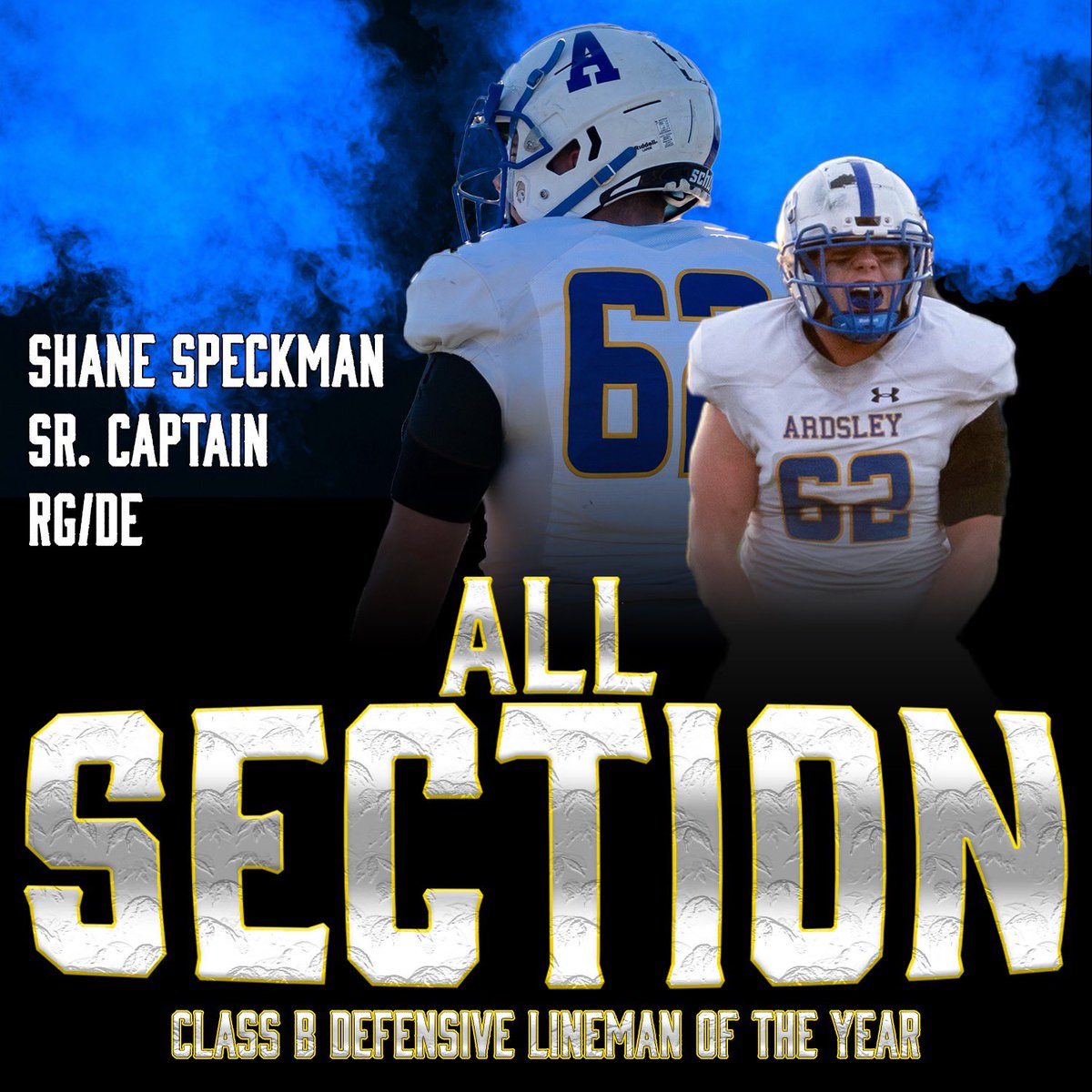 FootballArdsley's tweet photo. Congratulations to our 4 All Section Senior Captains! https://t.co/IYtWhT6mAB