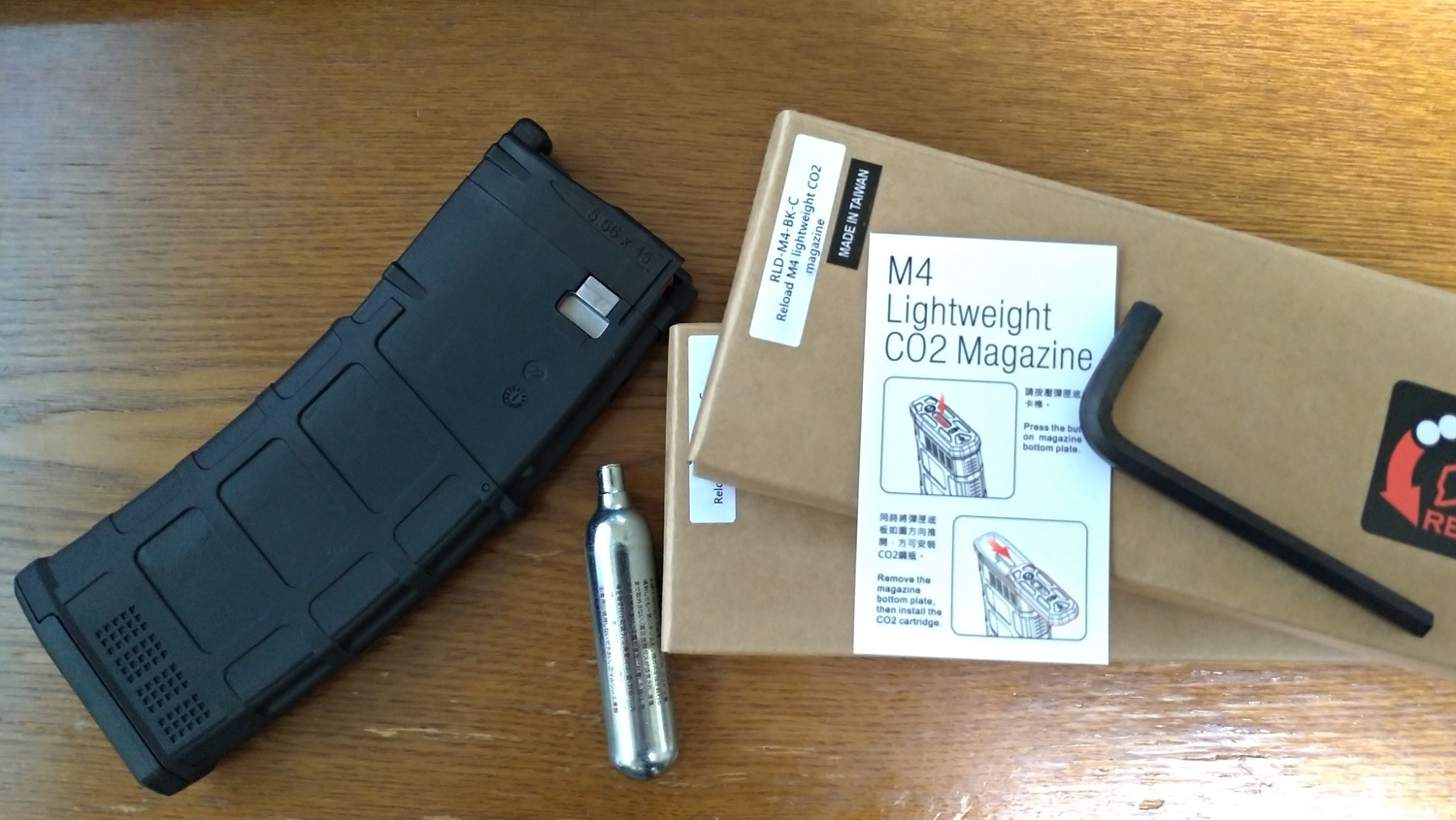 VFC RELOAD M4 CO2マガジン RELOAD VFC M4用 軽量型 CO2マガジン – ナガト精工 (エアガン