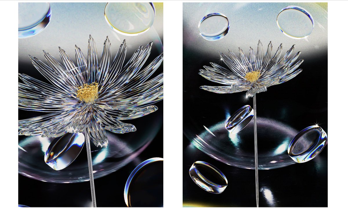 Sakic4d's tweet photo. （（（（ 祝 ））））
SHIBUYA ART AWARDS 2024 に入選されました！

===================

ゼロから手探りで始めた3DCG、お花作り

コロナ禍で自分がやれることを模索して、独学で3Dを学び制作した入選に大きな意義を感じました。
これからも身を引き締めて頑張ります。

#c4d #artwork https://t.co/ovlVJU0WYz