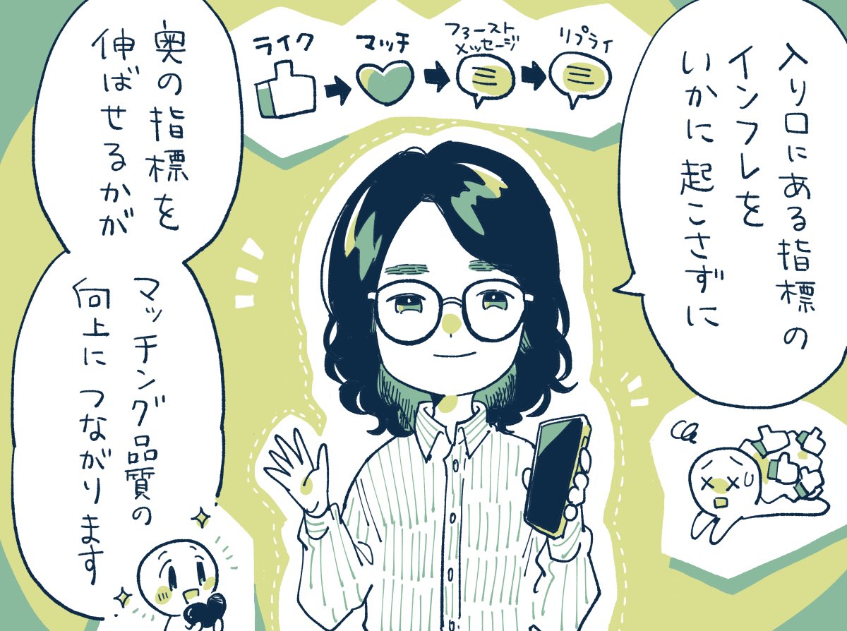 【記事更新】累計登録2,000万「ペアーズ」さんに初期からどう成長してきたのか成功施策などを聞きました✍️

マッチングアプリの写真を「長方形」にしたらコミュニケーションが促進。累計登録数2,000万を突破した「ペアーズ」成長の裏側と、マッチング品質を高めた3つの工夫。
https://t.co/fd7inIxOgP 