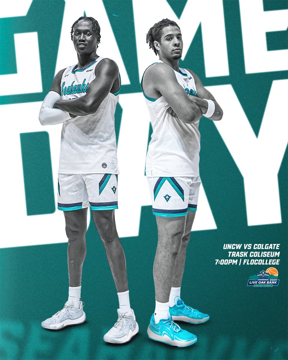uncwmenshoops's tweet photo. At home for the holidays 🦃

The Live Oak Bank Holiday Classic starts TODAY‼️ https://t.co/mnuBTQjF58