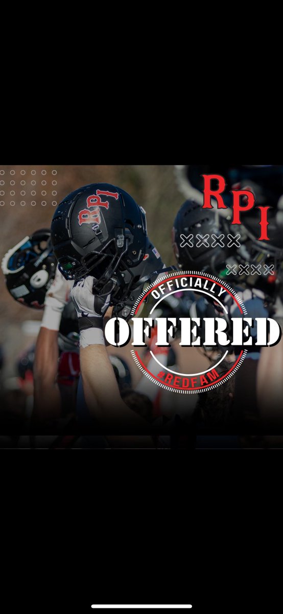declanbroggy's tweet photo. Very thankful to receive my first official offer to @RPIFootball I would like to thank @CoachMoore_99 and @CoachKosanovich for the opportunity https://t.co/zGhTKKhbDP