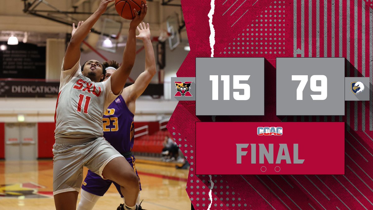 SXU Athletics (@sxuathletics) on Twitter photo COUGARS WIN!!! Eight players scored in double figures w/ Andre Brandon scoring 2️⃣0️⃣ pts w/ 1️⃣0️⃣ reb, Mekhi Wilson had 1️⃣4️⃣ pts, Deontre Warren had 1️⃣3️⃣ pts & Kevin Bishop added 1️⃣1️⃣ pts, 8️⃣ reb & 3️⃣ blks in a 115-79 victory for <a href="/SXU_MBB/">SXU Men's Basketball</a>! #GoCougs🐾🏀 #WeAreSXU COUGARS WIN!!! Eight players scored in double figures w/ Andre Brandon scoring 2️⃣0️⃣ pts w/ 1️⃣0️⃣ reb, Mekhi Wilson had 1️⃣4️⃣ pts, Deontre Warren had 1️⃣3️⃣ pts & Kevin Bishop added 1️⃣1️⃣ pts, 8️⃣ reb & 3️⃣ blks in a 115-79 victory for <a href="/SXU_MBB/">SXU Men's Basketball</a>! #GoCougs🐾🏀 #WeAreSXU