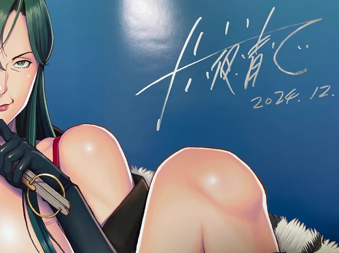 【BOOTH販売】イベント会場で展示していたサークルポスターに相方(十六夜清心)の直筆サインを入れて販売することになりました。この機会に是非、宜しくお願いいたします。今回は「コミケット100」などで展示した「#シーマ様(ガンダム0083)」になります。 