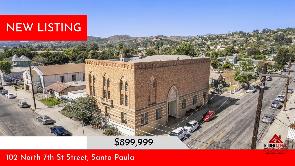 RogerMohan's tweet photo. Take a look at this landmark commercial listing in Santa Paula! Click below for more information and tag anyone who might be interested!

Roger Mohan, Realtor
DRE# 01114743
805-320-SOLD(7653)
https://t.co/sjzK4pH4Qv

Roger Mohan,... https://t.co/sugTOgfwMN https://t.co/ZMmaVxcKG1