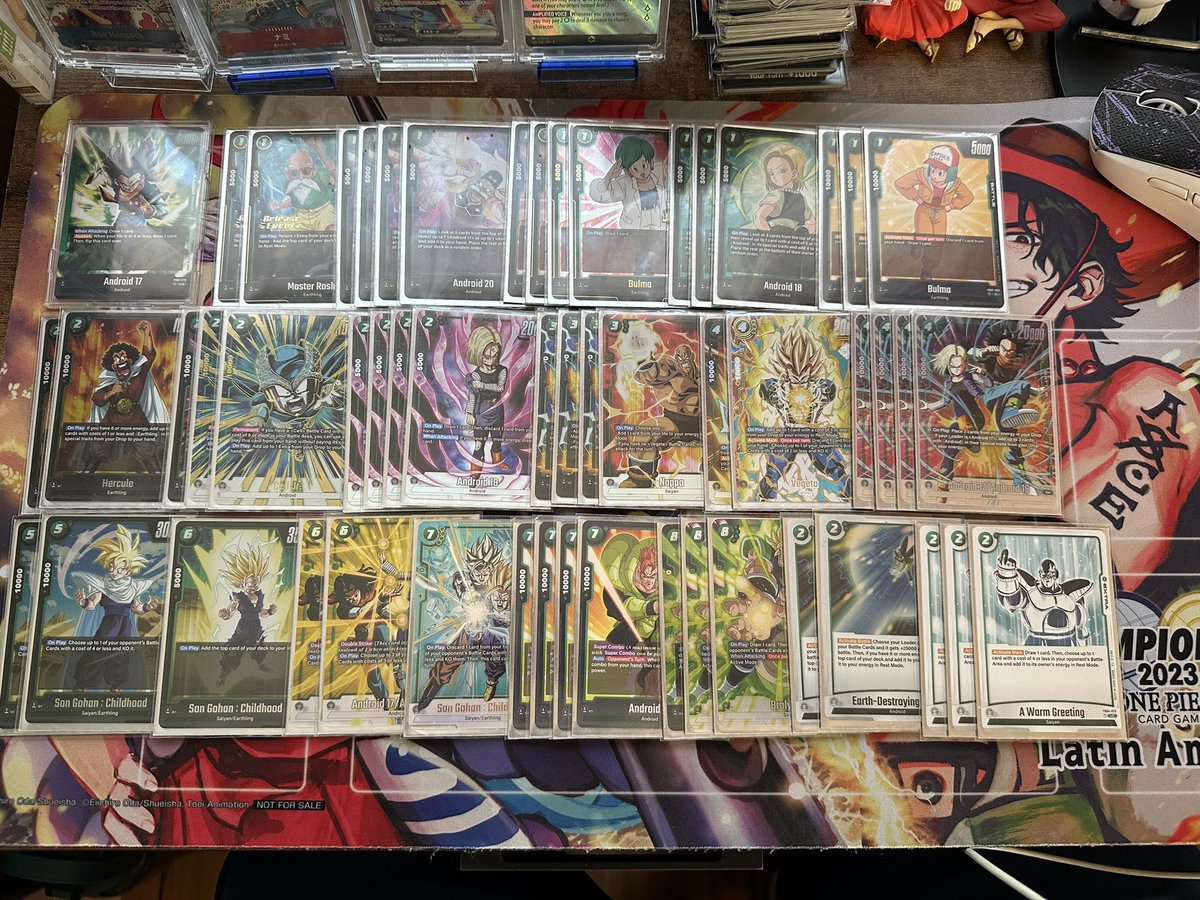 Finals Fusion World LATAM
Top 67 | 6-3

Bye ✅
Baby ❌
Jiren ❌ (2 Goku SEC in a row 💀)
Baby ✅ 
Bye ✅
Vegeta Blue ✅ 
Goku GT ✅ 
Vegeta Blue ❌ (misplay when try to finish 😢)
Android 17 ✅ 

At least was a funny event 😆

#dbfusionworld #dbfw #android17