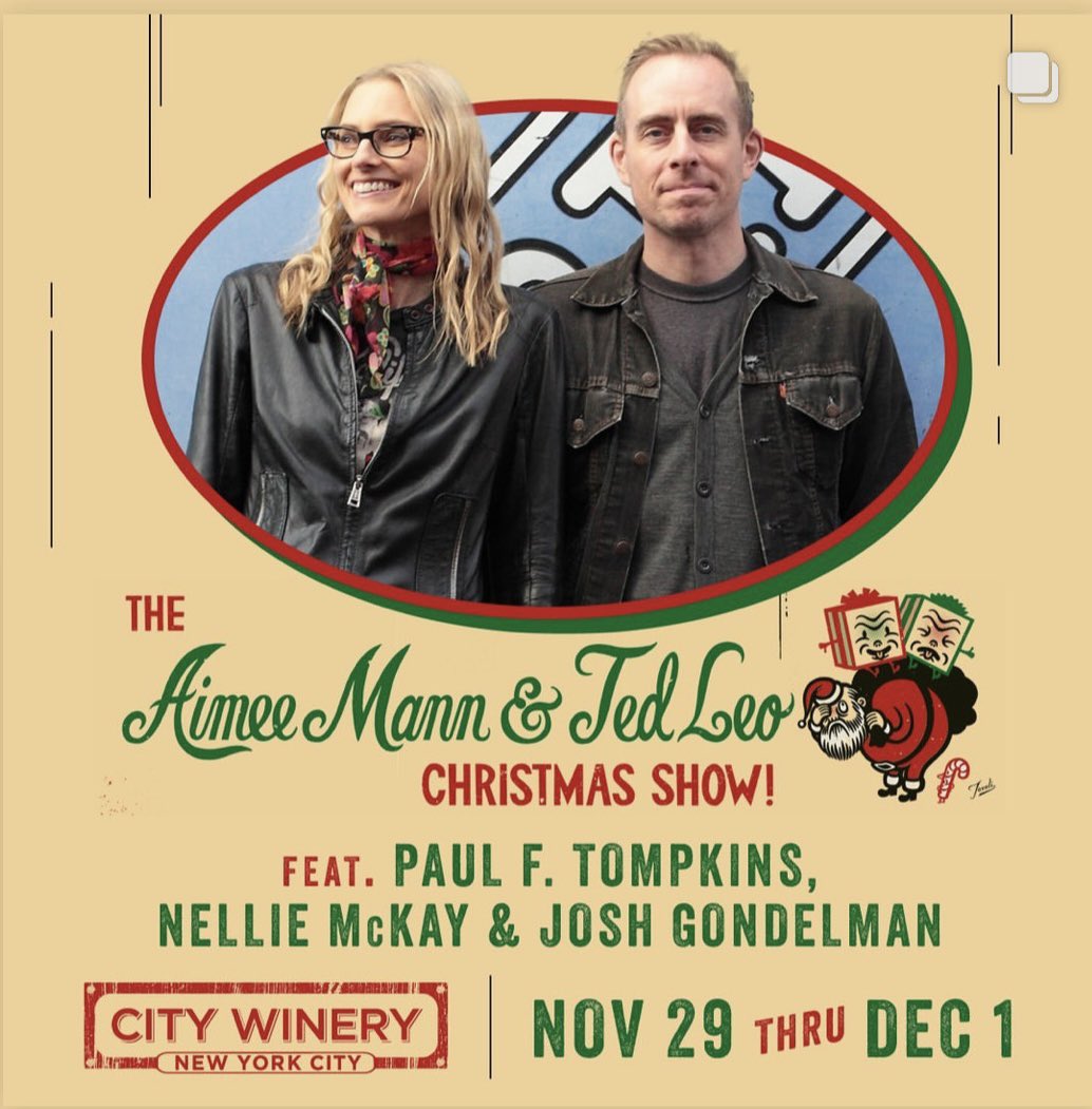 FOLKS- still some tickets left for these NYC dates, and then on to Alexandria, Va., Collingswood, NJ, Bevuhly, Ma., and Norwalk, Ct. Come be among others trying hard to be of good cheer! tickets at tedleo.com/tour or at the venue websites