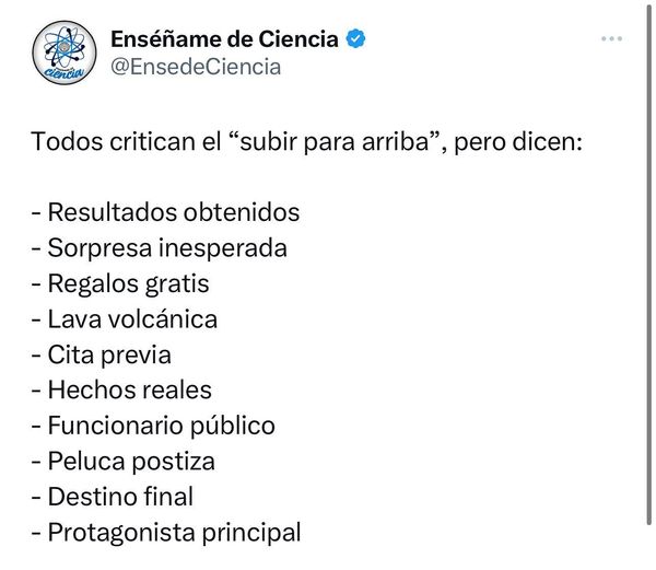 Enséñame de Ciencia tweet media