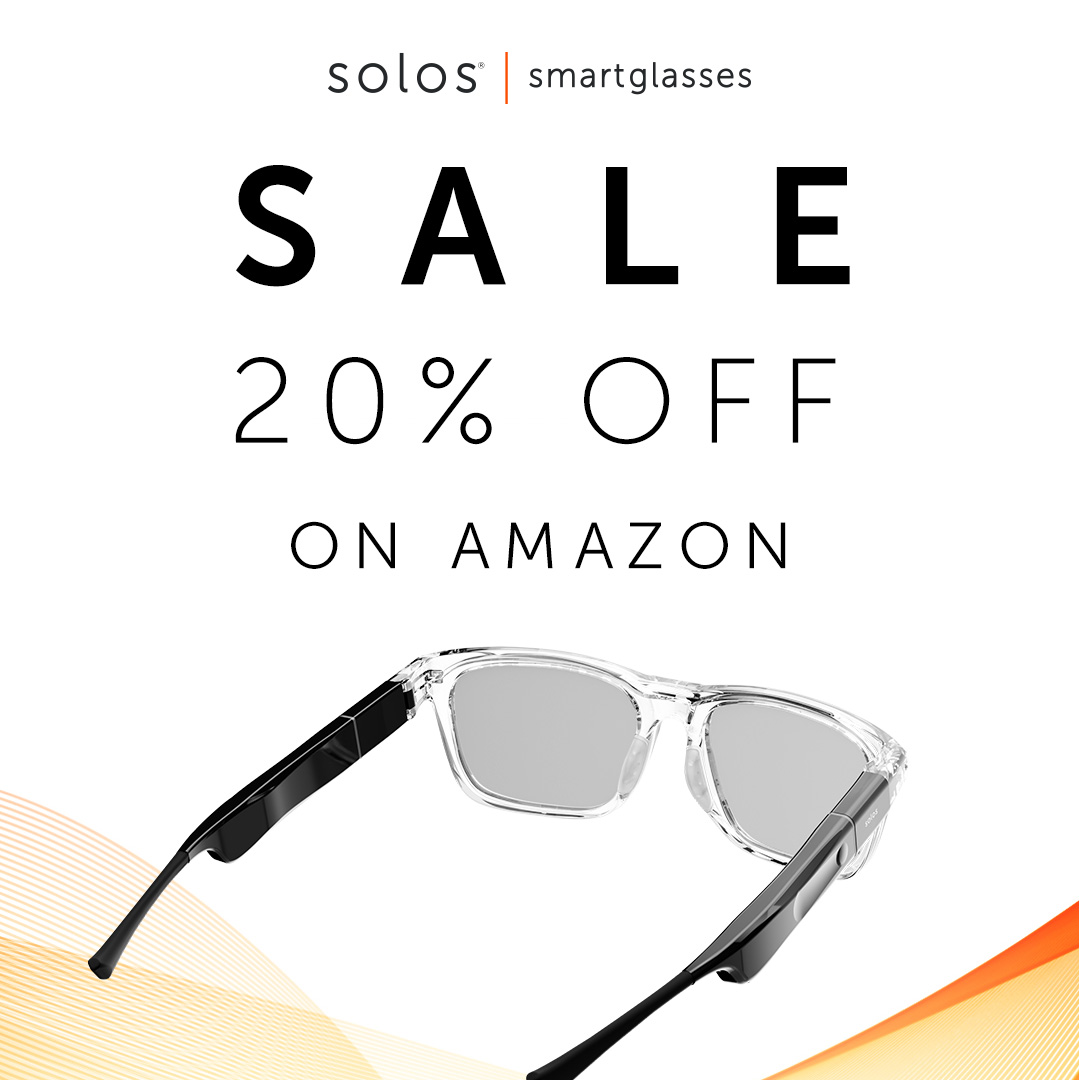 Solos Smartglasses tweet media