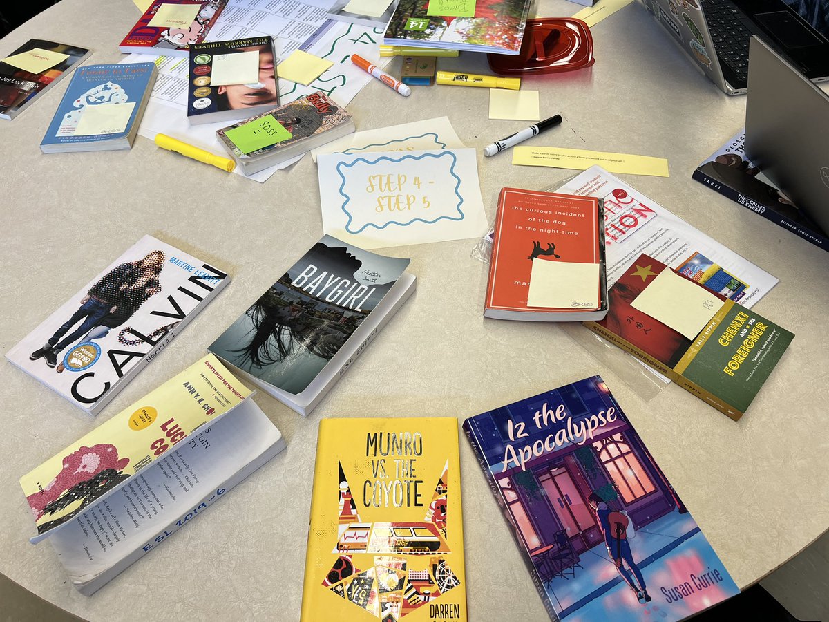 JananiPathy's tweet image. Collaborative professionalism - secondary MLL support teachers networked and discussed ways in which instructional materials could be carefully selected based on MLL step levels and explored methods to amplify texts to support student engagement.