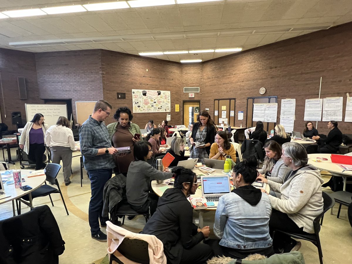 JananiPathy's tweet image. Collaborative professionalism - secondary MLL support teachers networked and discussed ways in which instructional materials could be carefully selected based on MLL step levels and explored methods to amplify texts to support student engagement.