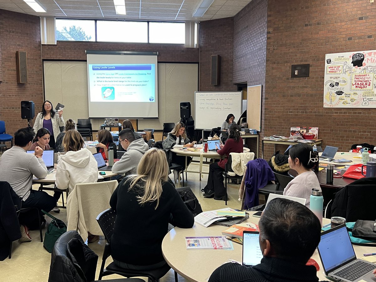 JananiPathy's tweet image. Collaborative professionalism - secondary MLL support teachers networked and discussed ways in which instructional materials could be carefully selected based on MLL step levels and explored methods to amplify texts to support student engagement.