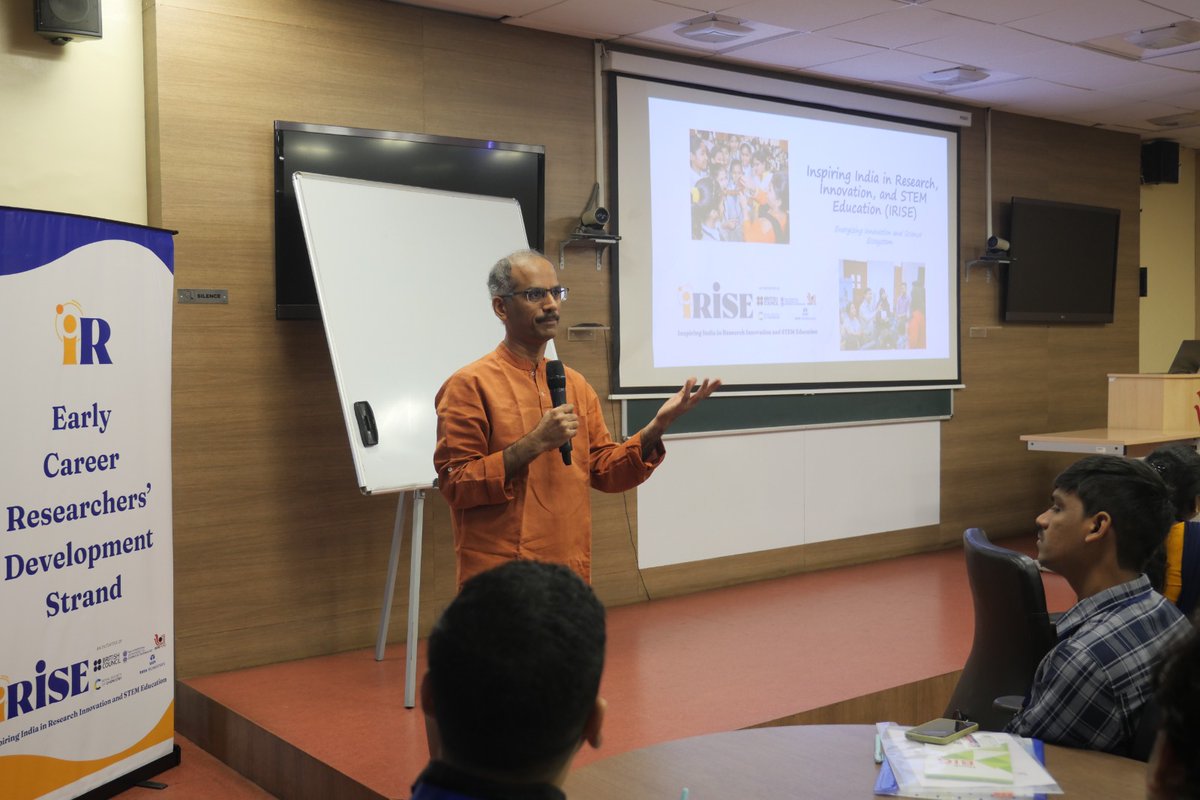 iRISEforIndia's tweet photo. #ECR L1 workshop @IISERPune begins with 65 Scholars from 15 states. Insightful discussion on the importance of information literacy during the inaugural session by Dean IRO Prof. M S Santhanam!
#PhD #CapacityBuildingWorkshop https://t.co/JGtKW2ZIy1