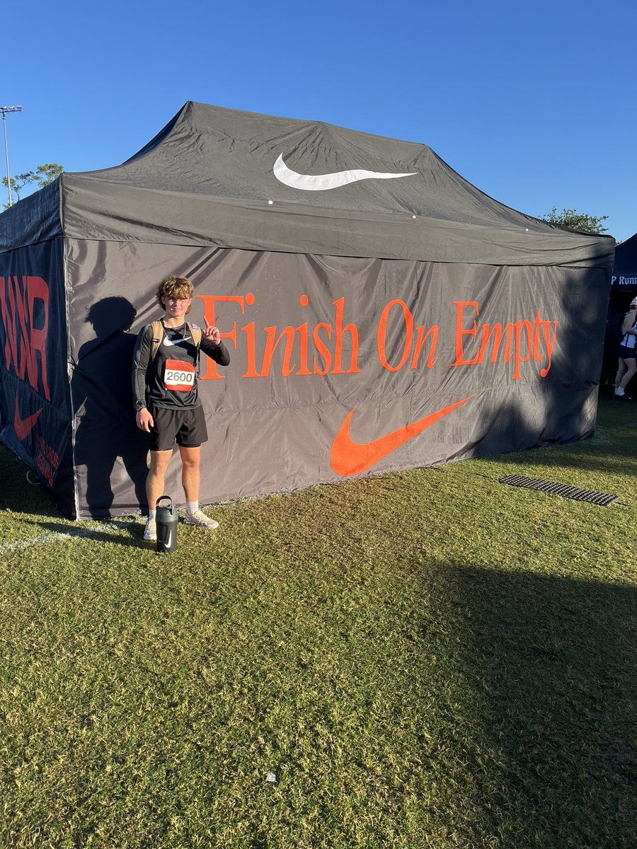 BeckettBean's tweet photo. Very grateful to have been able to run at NXR south placing 103 in rising stars division, Although not my best time. Let’s get ready for track szn‼️ https://t.co/rOo90STBCt