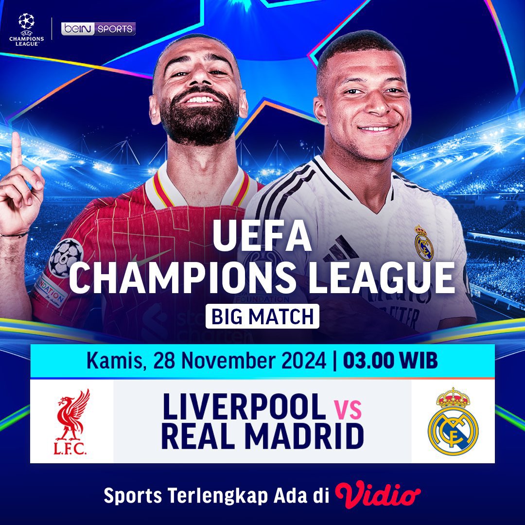The_RedsIndo's tweet photo. 🚨 KUIS TEBAK SKOR UCL
🏆 Hadiah 2 Voucher Vidio Untuk 2 Pemenang.

S&amp;K:
* Follow @vidio &amp; @The_RedsIndo 
* Retweet &amp; Likes Postingan ini.
* Tebak Skor Akhir:
Contoh: LFC 5-0 RMA #TRIxVIDIO

Tonton Liverpool hanya di @vidio https://t.co/0X8Z0pRbzN