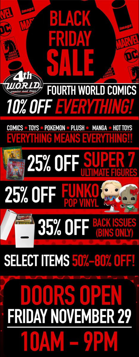 4th World Comics & Toys tweet media