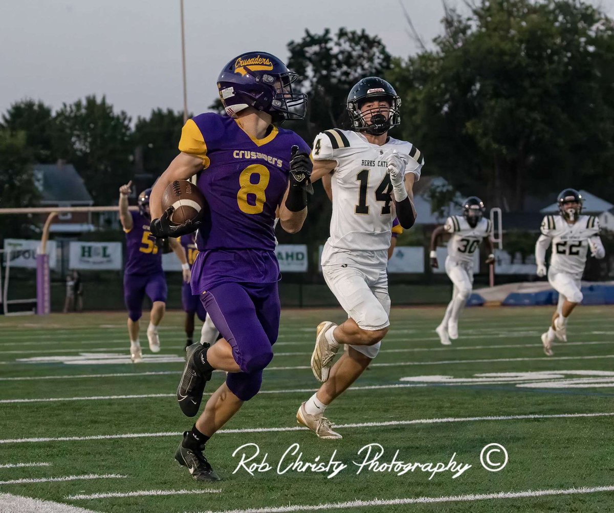 Thankful to be named first team all league wide receiver!!! ⁦<a href="/LancCatholicFB/">LancCatholicFB</a>⁩ ⁦<a href="/therealcoachway/">Coach Way</a>⁩ ⁦<a href="/717_sports/">717 Sports Media</a>⁩ ⁦<a href="/sophia_lewin/">Coach Sophia Lewin</a>⁩