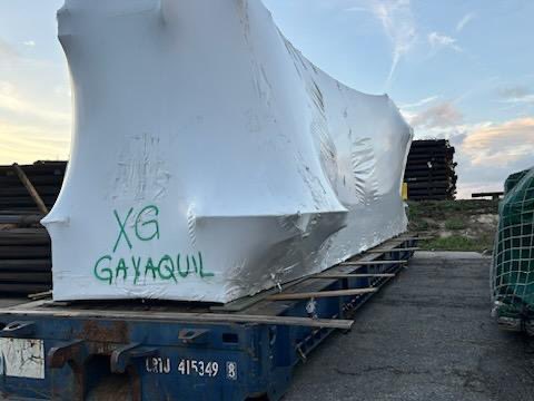 UrgenciaEcu's tweet photo. ⚫ Bajo amenaza el barco que transporta los 23 generadores eléctricos.

Fuerzas Armadas de países aliados custodiarán el trayecto del barco BBC Rheiderland que tranporta de Panamá los 23 generadores para la central Salitral. https://t.co/YPemI01lcq