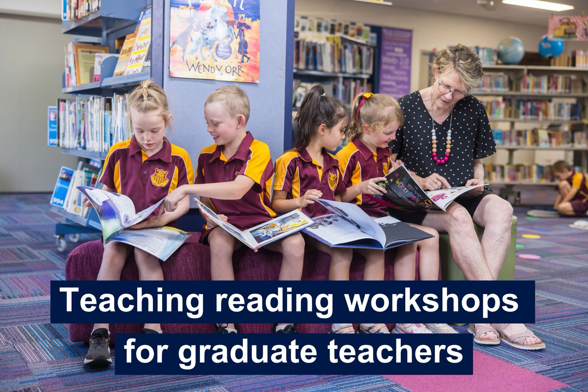 Recent Qld teaching graduates don’t miss this free PD opportunity! Join us for the ‘Teaching reading through the Australian Curriculum' workshop on 11 Dec in Brisbane, Cairns, Townsville, Toowoomba &amp; online. Register now: forms.office.com/r/fWTC1hBex6?o…