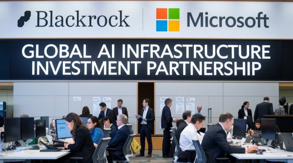 SultaniaBhai's tweet photo. The AI Gold Rush: BlackRock and Microsoft's $30 Billion Bet on the Future,This staggering figure underscores the immense potential and expected growth in the AI sector.

The Vision: Building the Backbone of AI

$PHA 💎 @PhalaNetwork

#ArtificialIntelligence #BlackRock #Microsoft https://t.co/D9IAXYkLeG