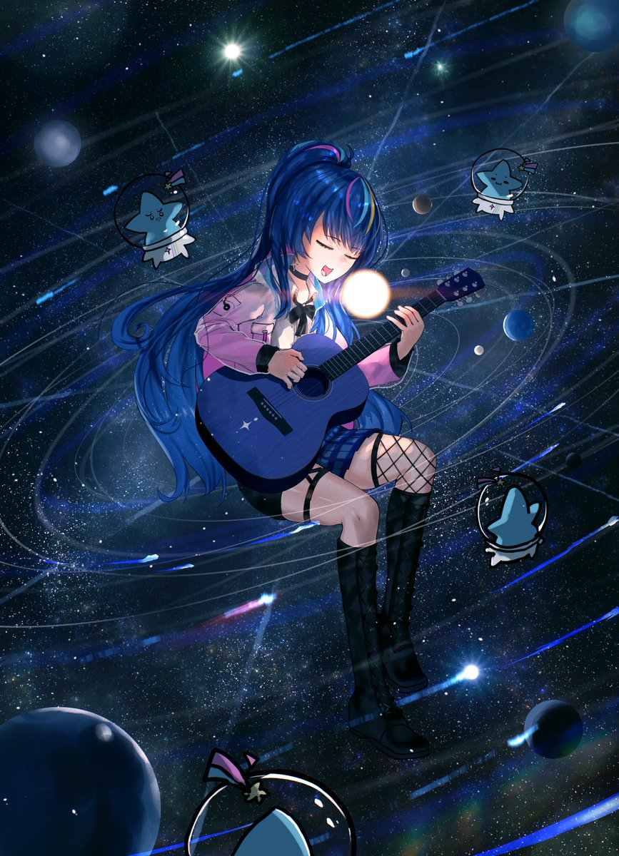 SkizardCS's tweet image. #artsteria @NanaAsteria Through the up's and down's of this year, you have consistently brought joy, laughter, and smiles to me and many of us Galaxy Gang members. Your words and music inspire me to look to the future, never giving up on my childish dreams. You are the song of…