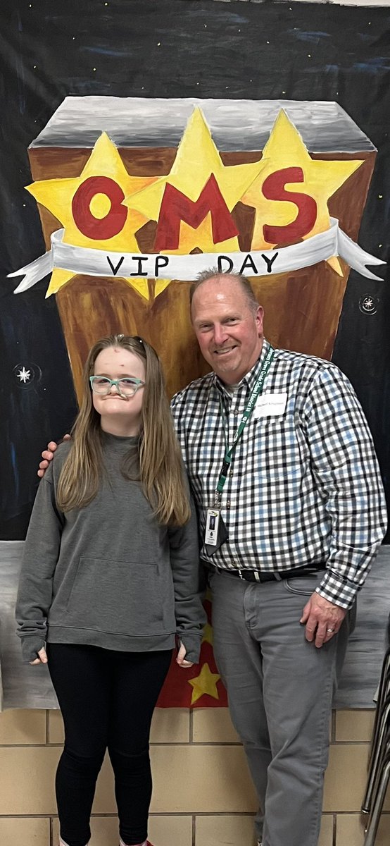 It was an honor being a VIP at O’Neill Middle School’s VIP Day today for a former student of mine. Thank you Kiera for a fun afternoon of musical entertainment, touring, and visiting. It was a wonderful afternoon! #dg58pride #dg58learns
