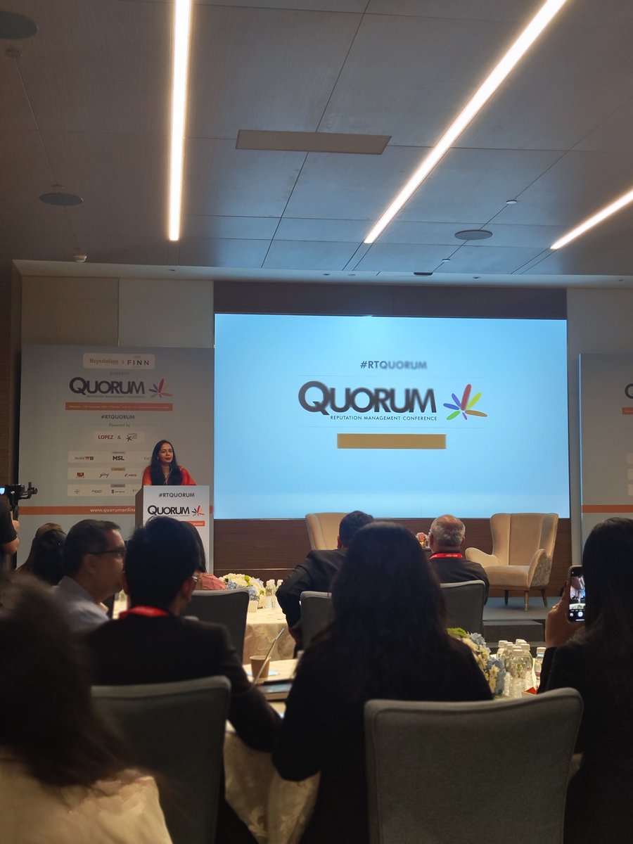 And it begins... 
#RTQUORUM