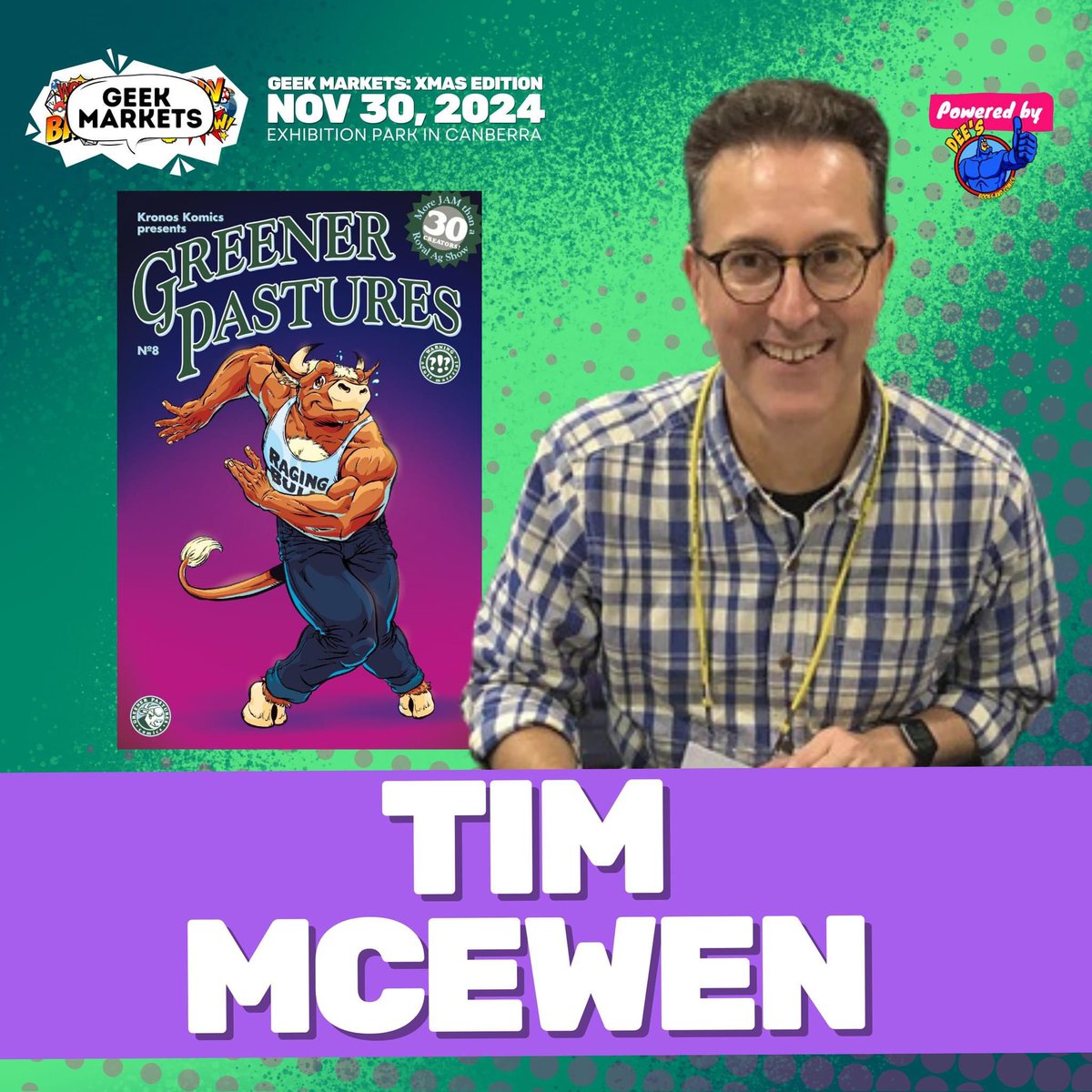 ONE LAST SHOW FOR THE YEAR: Geek Markets: Xmas Edition. This is really your last chance to get copies of issues 2 and 4 original printings. They WILL be retired from general sale after this year. Thanks Geek Markets and <a href="/DeesComics/">Dee's Books & Comics</a> !