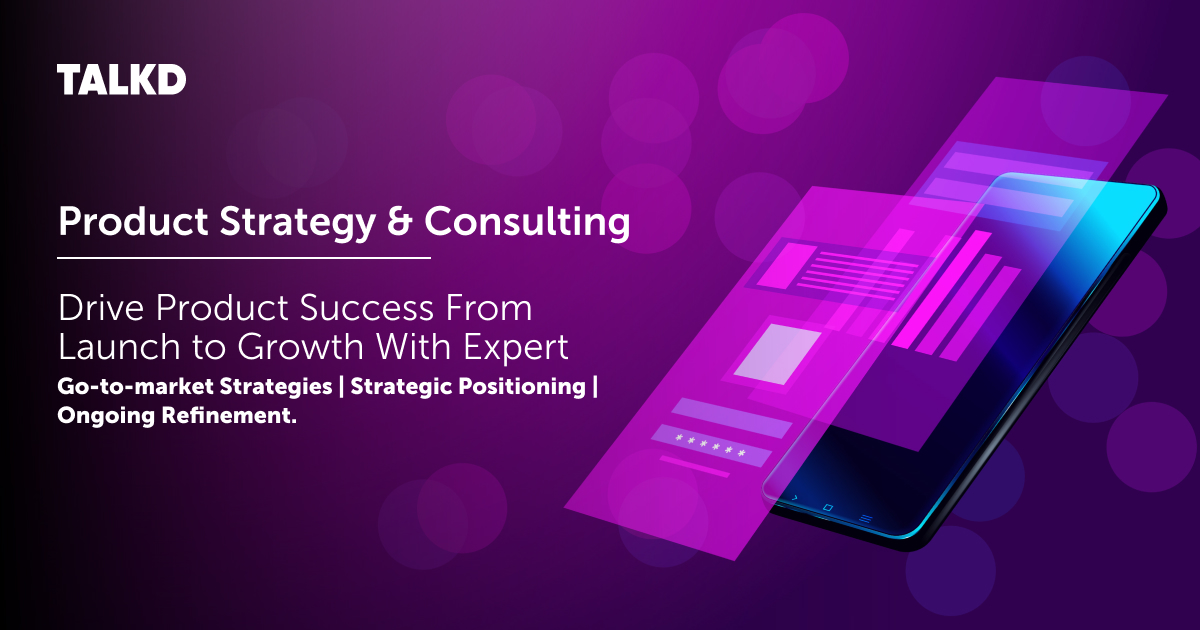talkdInc's tweet image. Building a standout product starts with strategy. At TALKD, we align innovation with investment for market-leading results, minimizing risk and maximizing value.
talkd.co/strategy-consu…

#ProductStrategy #TechConsulting #ProductDevelopment #ProductManagement #TALKD