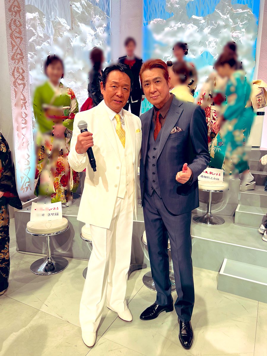 昨日は「人生歌がある」の収録でした！ 譲二さんと一緒に📸 ありがとう