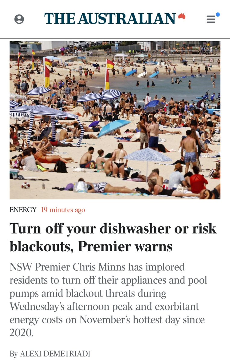 mattjcan's tweet image. If we didn't obsess over net zero emissions, we wouldn't have to out up with this level of embarrassment for our nation.