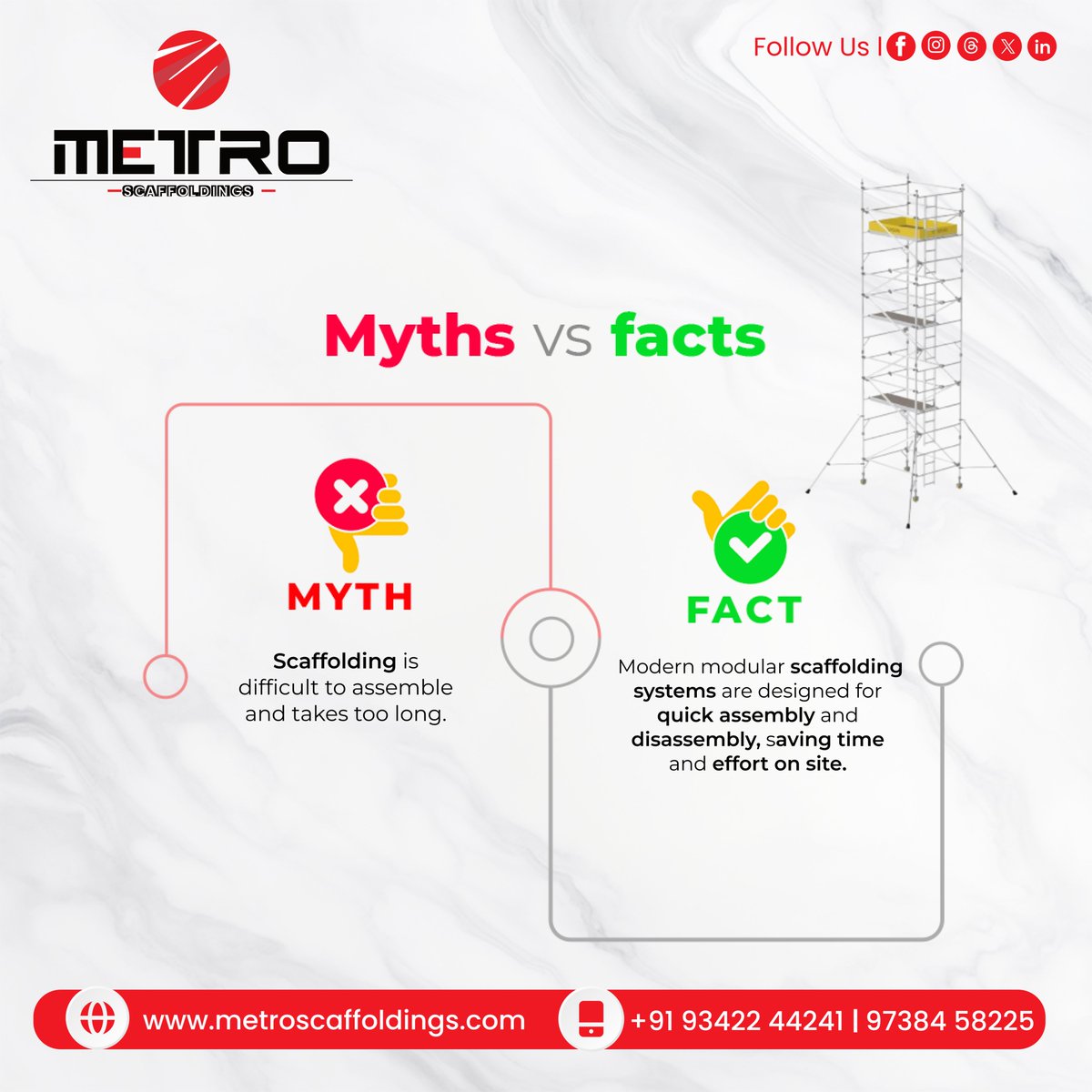 MScaffoldings's tweet image. Scaffolding made easy!

Quick assembly and easy disassembly with modern modular systems, saving time and effort on site.

#ScaffoldingEfficiency #QuickAssembly #ConstructionMadeEasy #TimeSaver