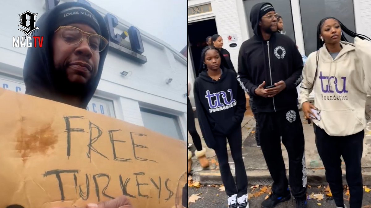 BlackInkChi's tweet image. SEE VIDEO HERE: youtu.be/HET9q-elfvE

"Leave Me The F**k Alone" 2 Chainz Heated Patna's Didn't Show Up For His Turkey Giveaway! 😡

#2chainz #kyrieirving #turkey