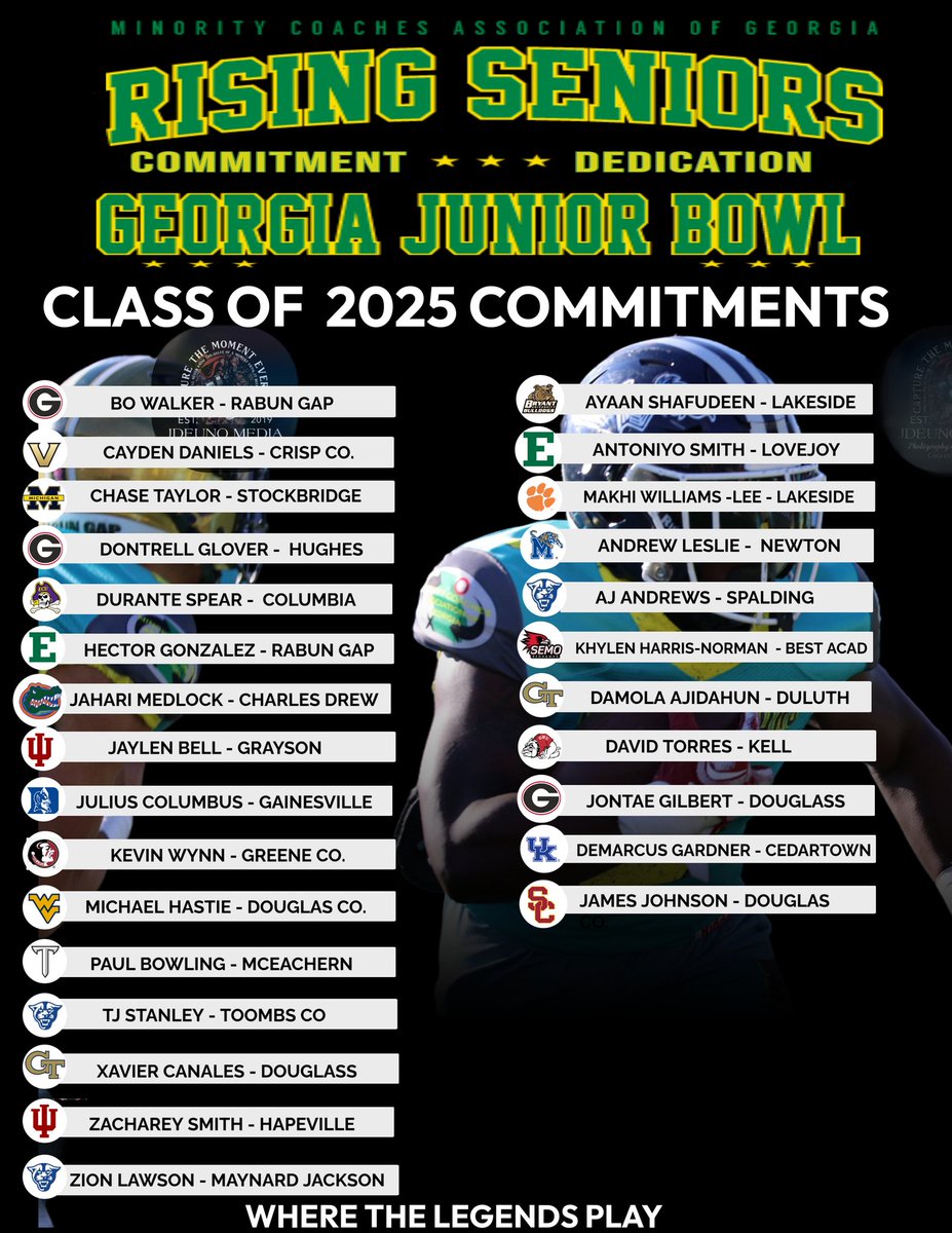 One week until Signing Day...Where are our Class of 2025 Legends going?
#WhereTheLegendsPlay